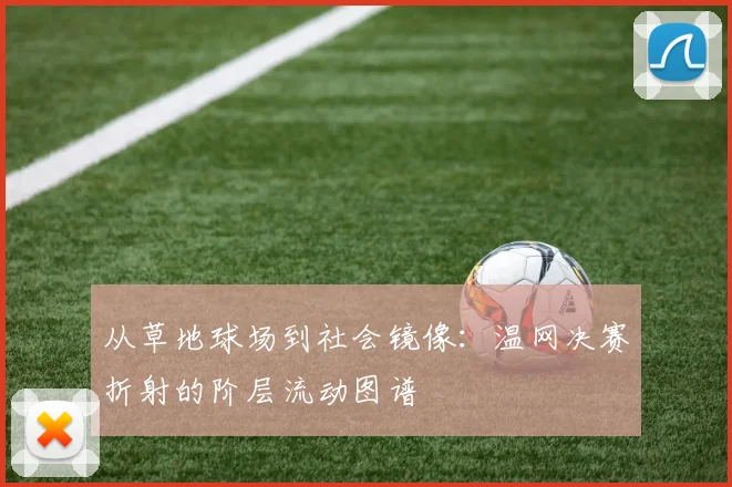 从草地球场到社会镜像：温网决赛折射的阶层流动图谱